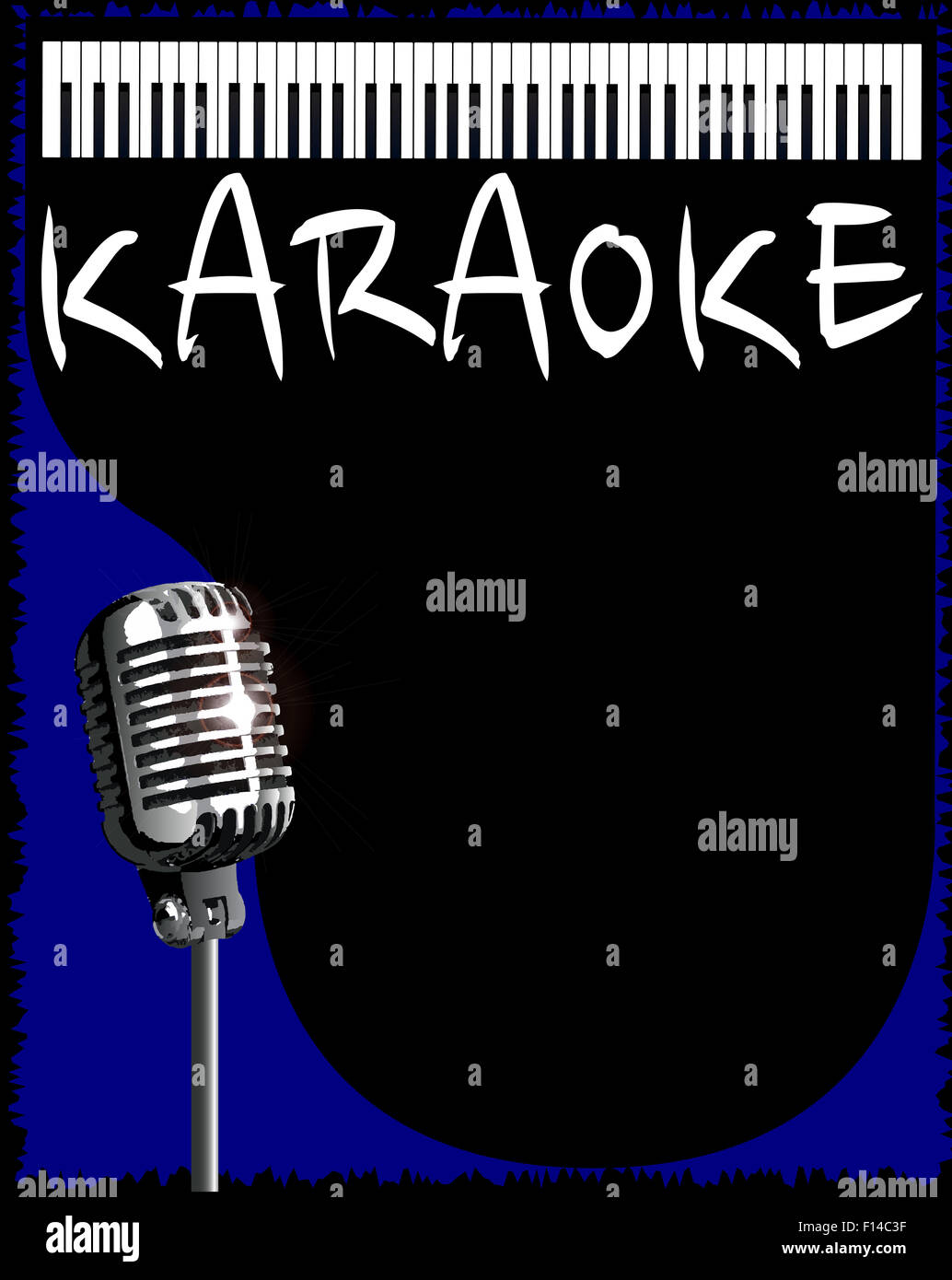 Karaoke background hi-res stock photography and images - Alamy
