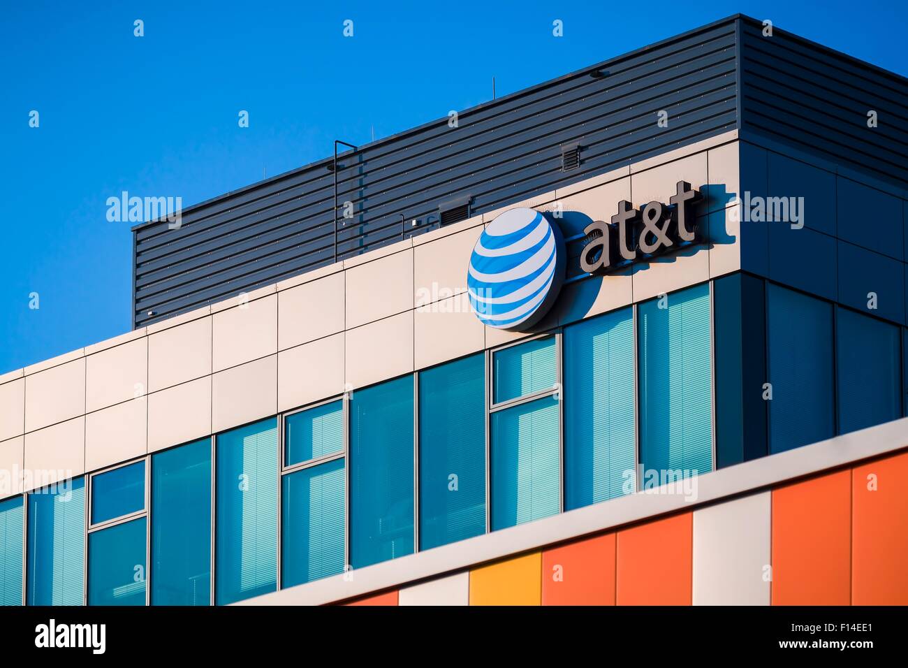 at&t offices, Campus Science Park Stock Photo - Alamy