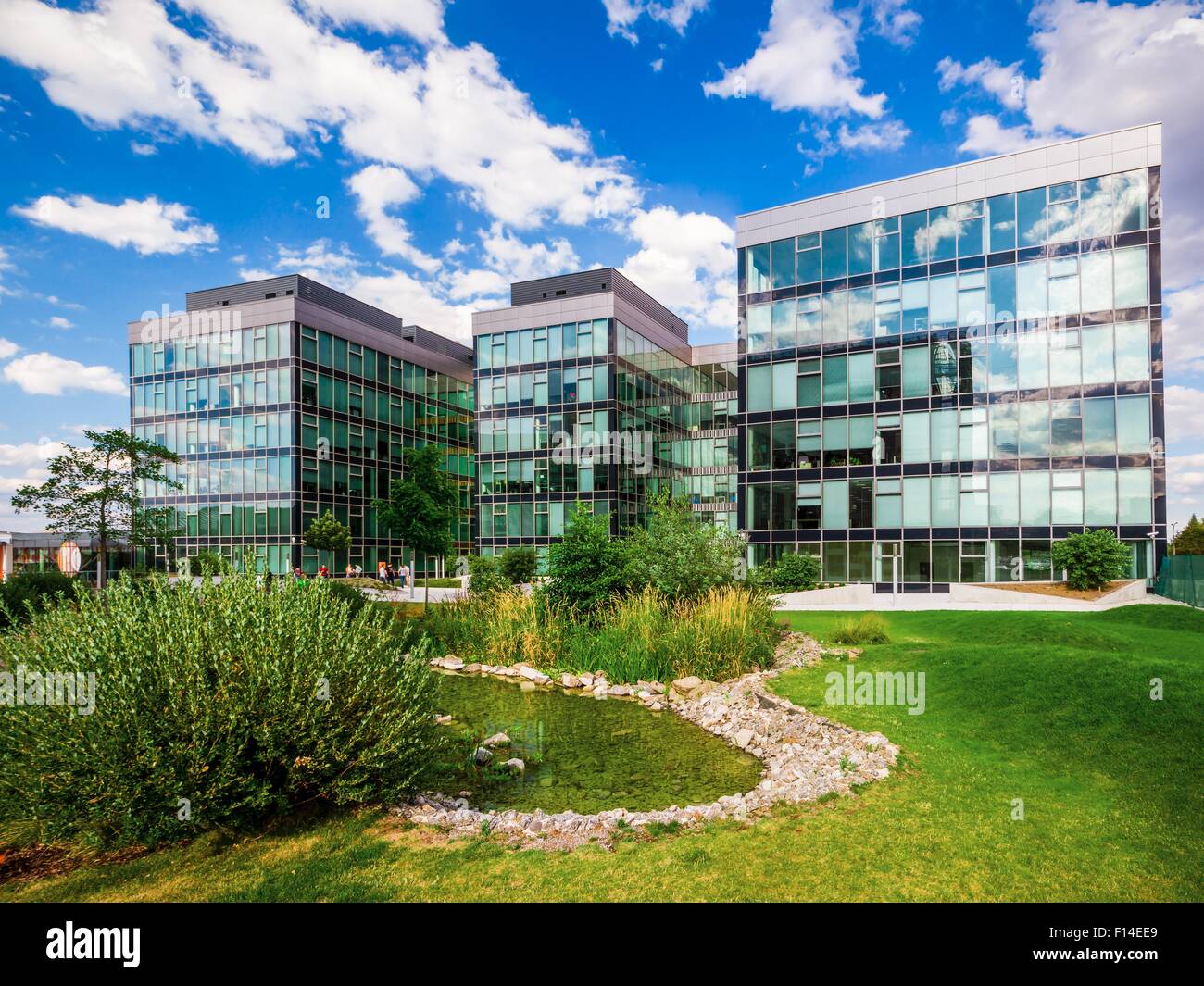 at&t offices, Campus Science Park Stock Photo - Alamy