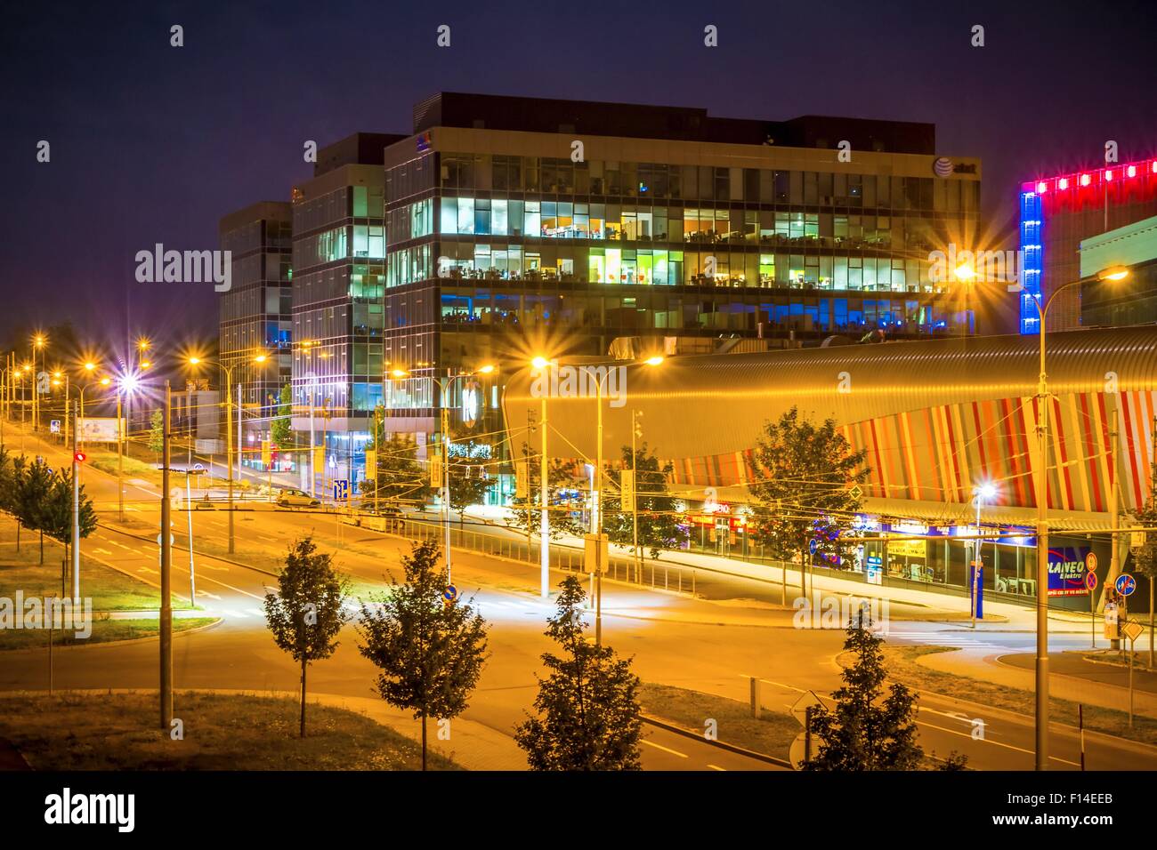 at&t offices, Campus Science Park Stock Photo - Alamy