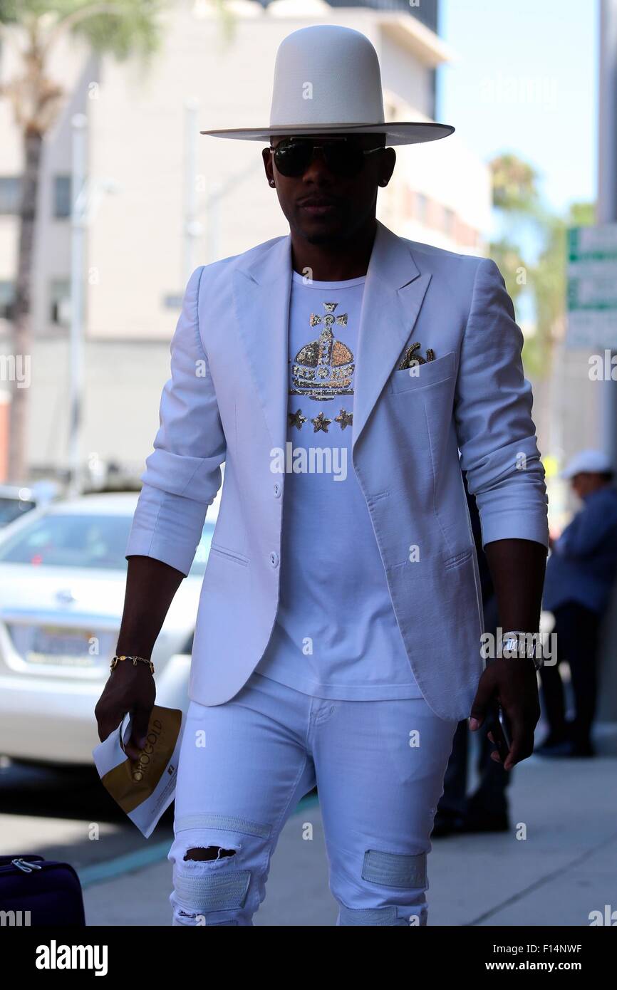 Hell Rell out and about wearing Pharrell Williams style clothing including  his distinctive hat Featuring: Hell Rell, Durrell Mohammad Where: Los  Angeles, California, United States When: 25 Jun 2015 Stock Photo - Alamy