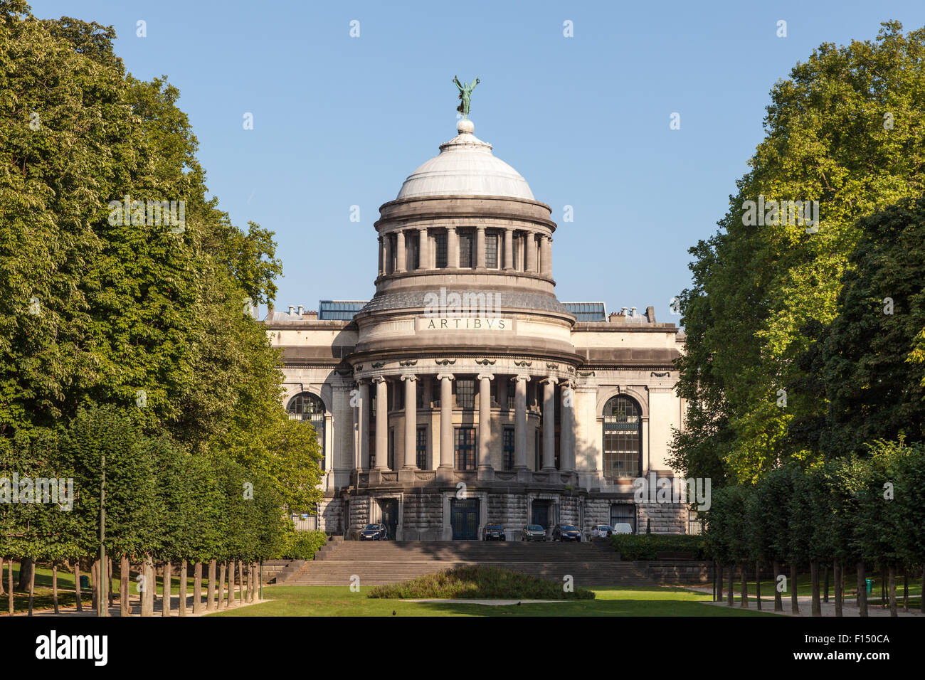 Royal Museums for Art and History in the Cinquantenaire park in Brussels, Belgium Stock Photo