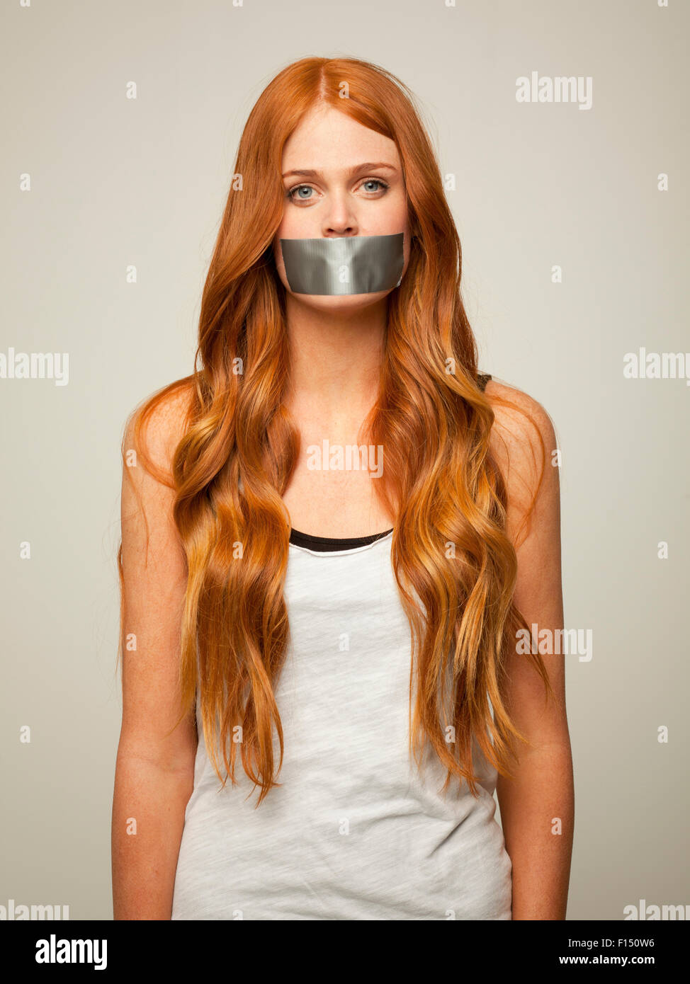 Young Girl Gagged