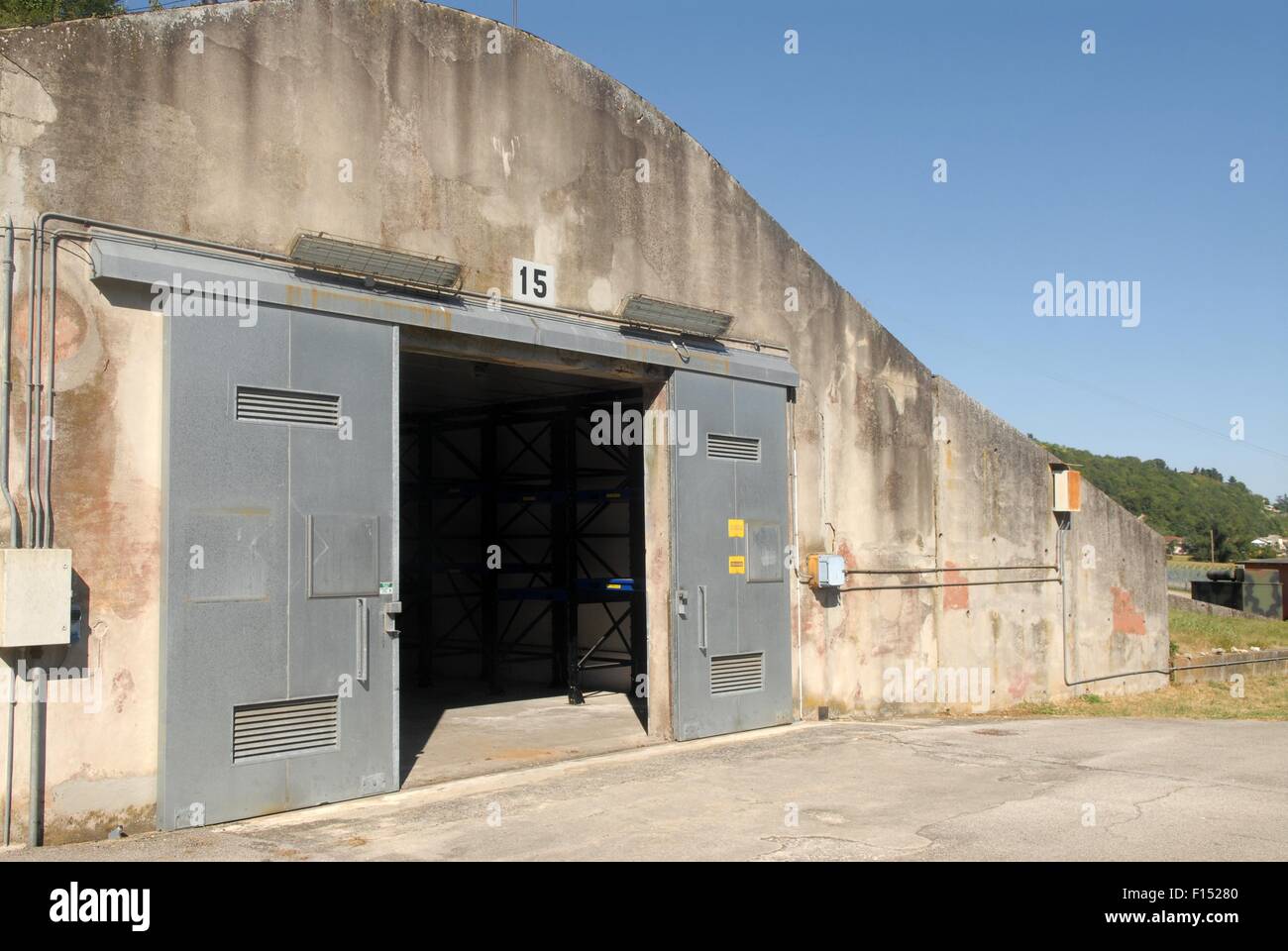 Italy, Camp Ederle US Army base in Vicenza, ammunition ...