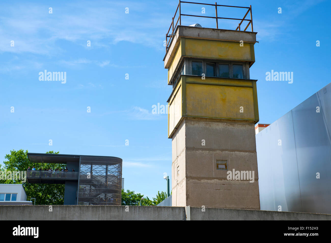 watchtower-berlin-wall-memorial-germany-stock-photo-alamy