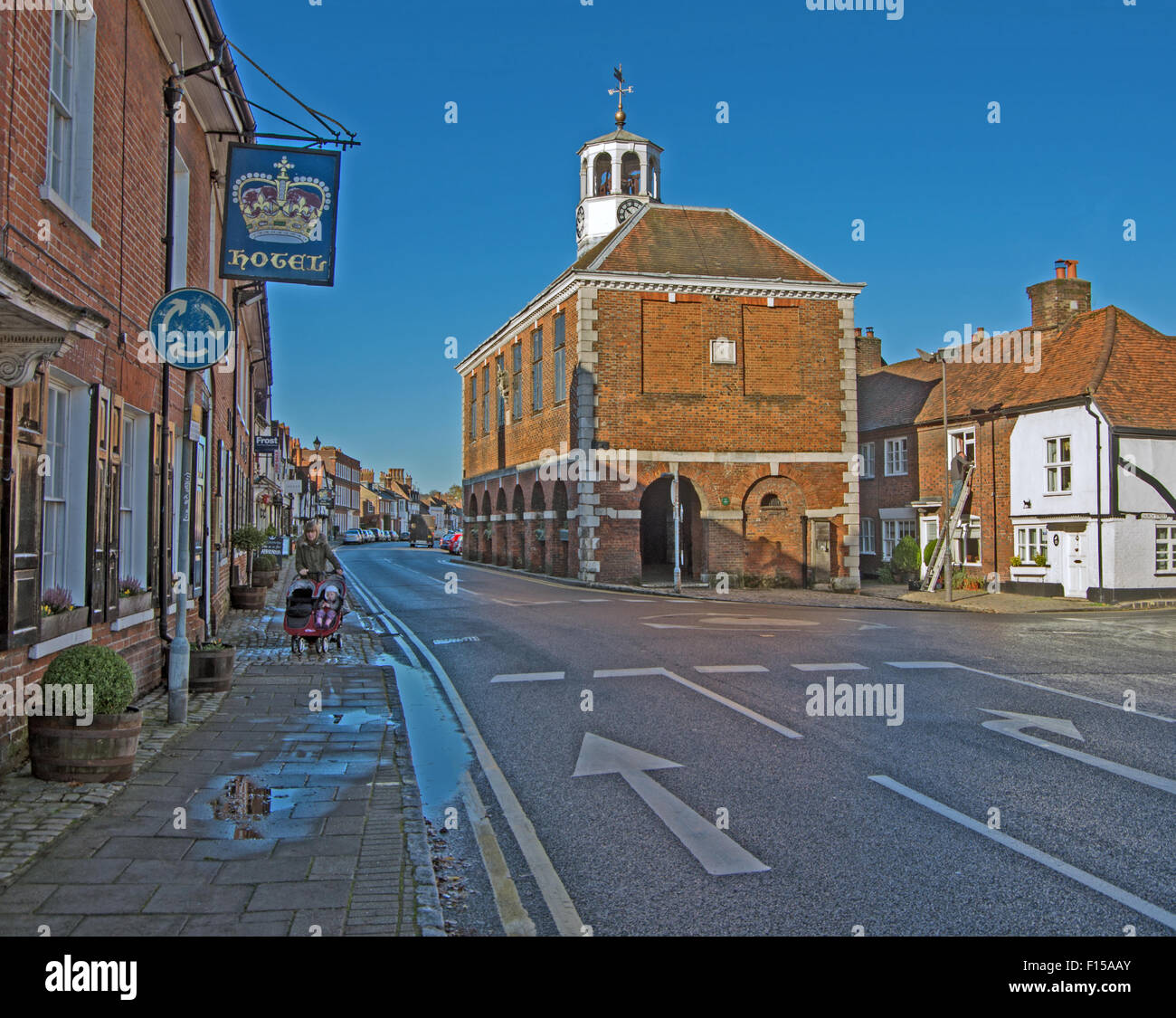 Amersham, Buckinghamshire, Market Hall, High Street Stock Photo Alamy