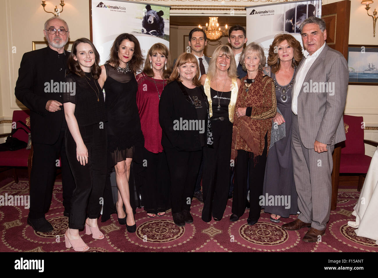 Photo Call for Downton Abbey cast members supporting charity night