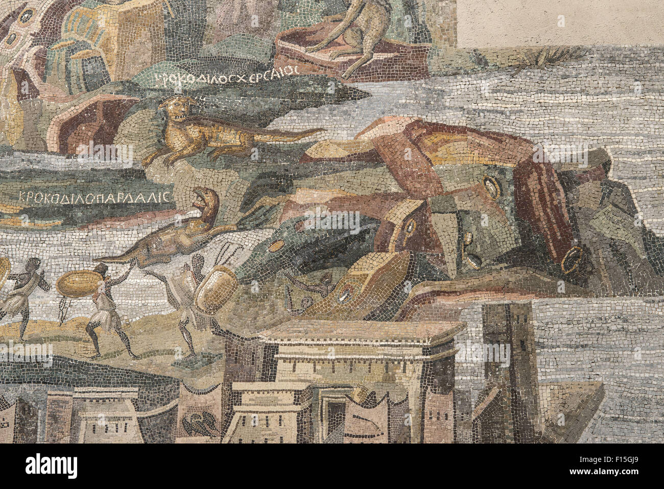 The Nilotic Mosaic of Palestrina (Italy) is a masterpiece of mosaic art ...