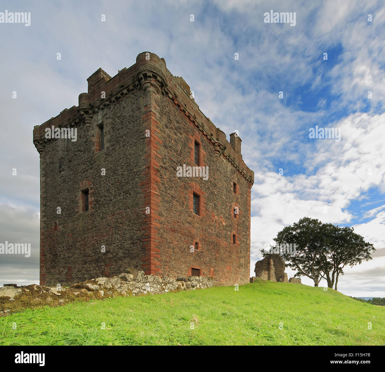 Balvaird Castle, Perthshire, Scotland Stock Photo