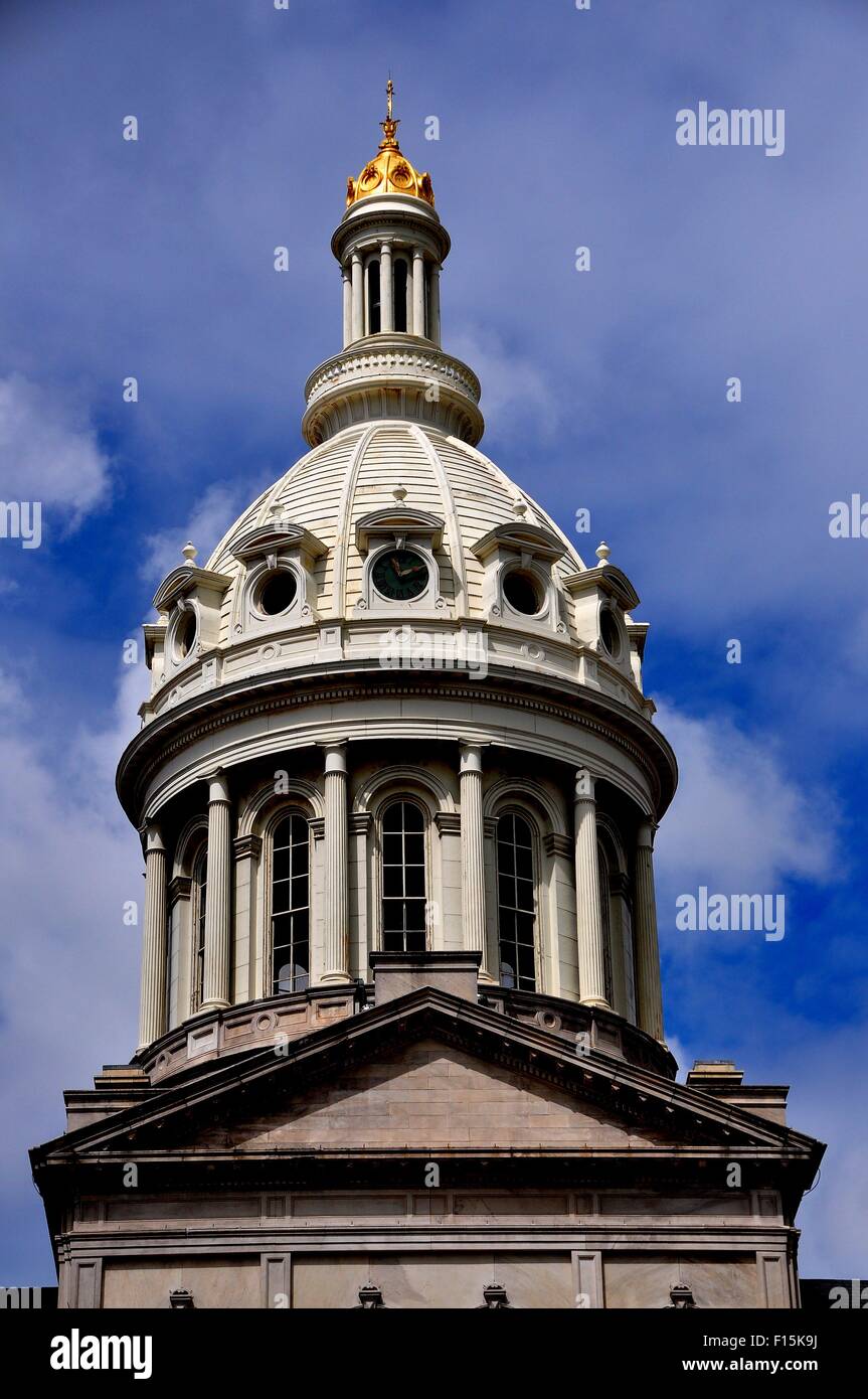 Baltimore, Maryland The great dome of 1867 Baltimore City Hall with