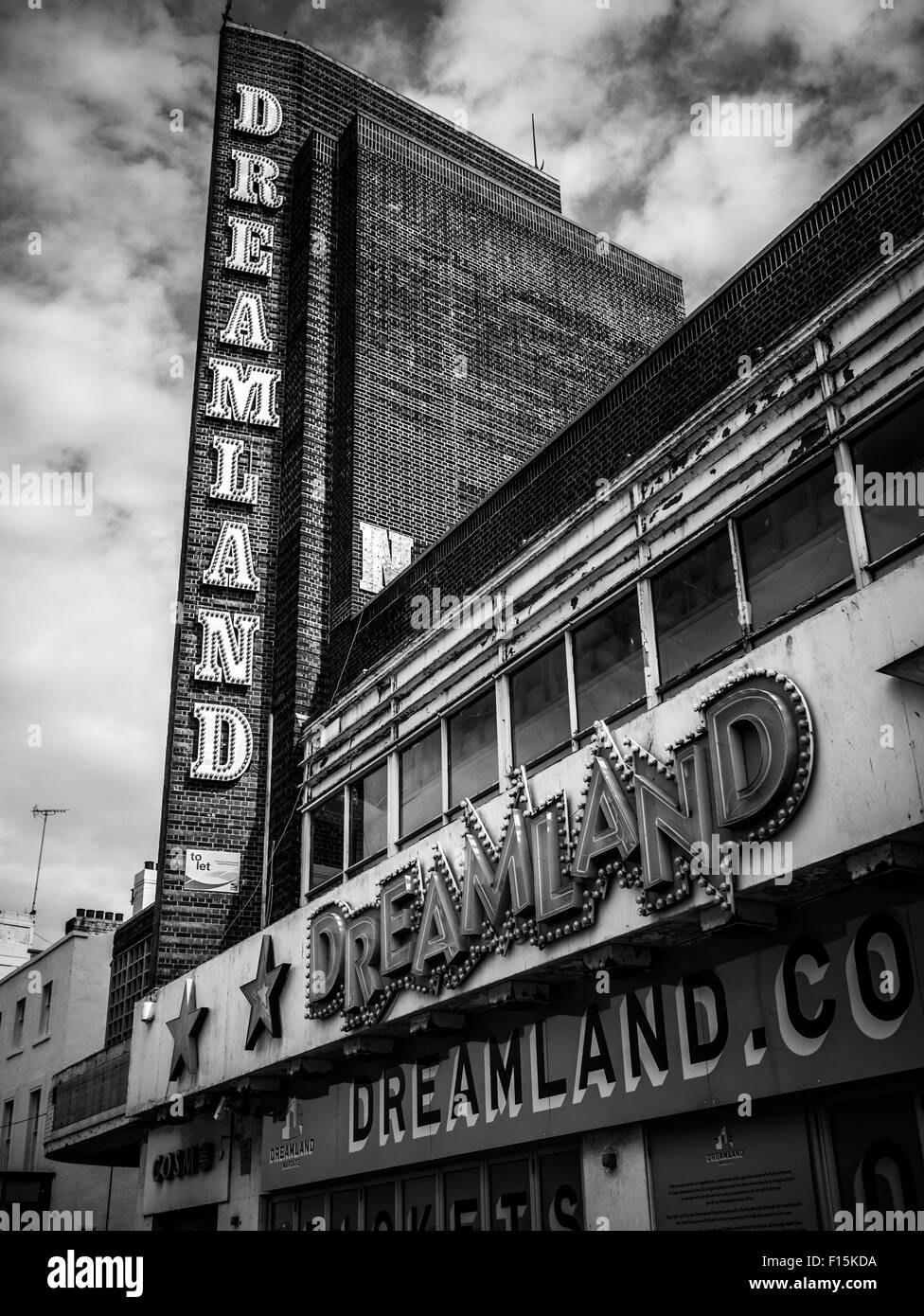 Dreamland Amusement Park Margate Kent England Stock Photo