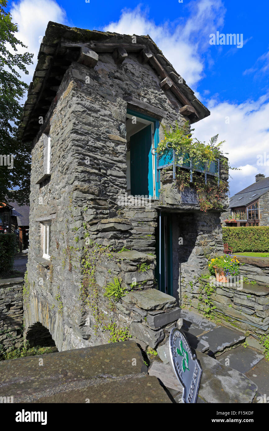 Bridge House a National Trust property, Ambleside, Cumbria, Lake District National Park, England