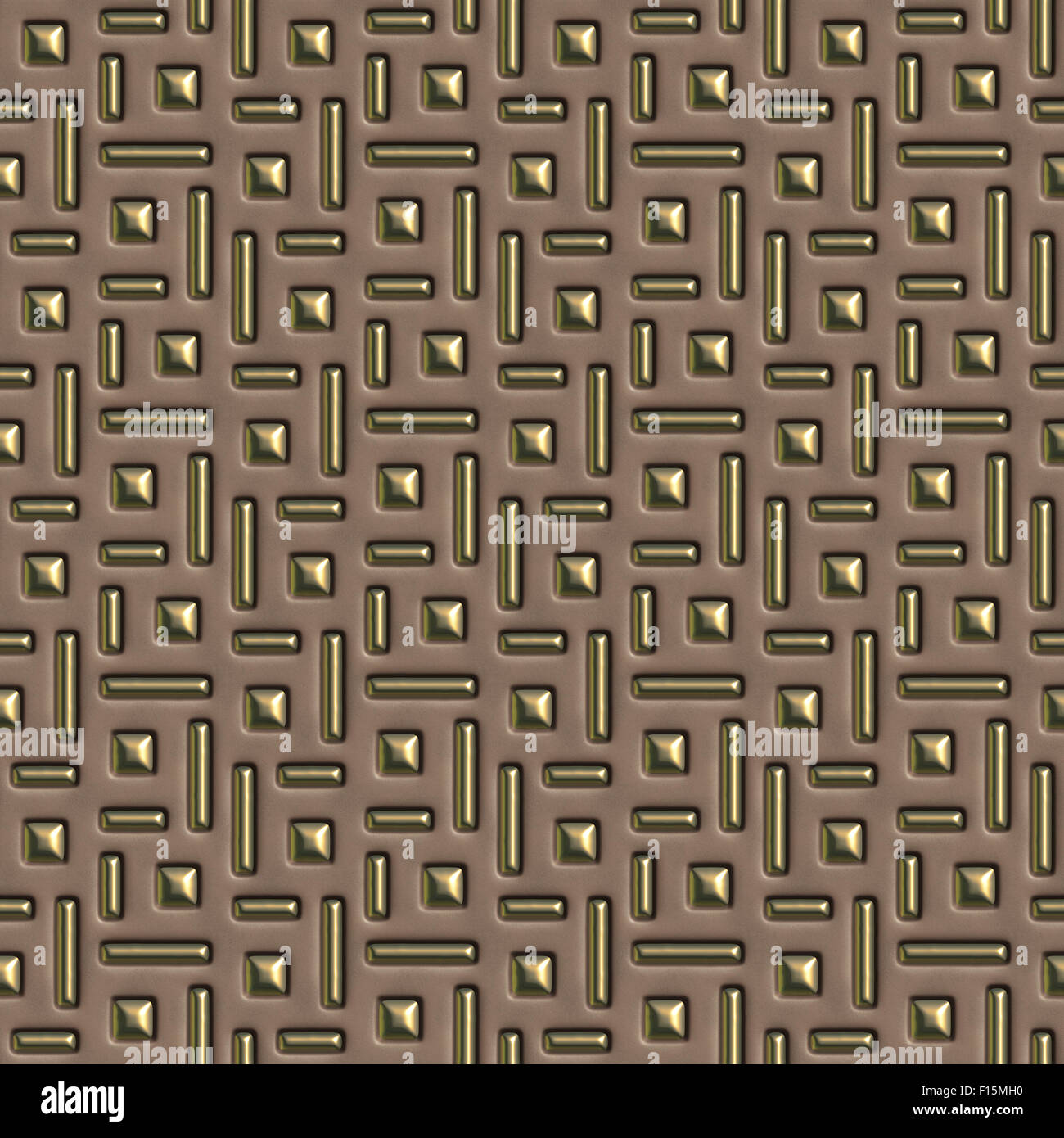 brown and gold seamless tileable decorative background pattern Stock ...
