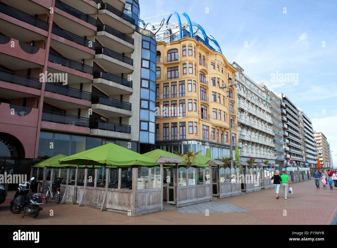 Blankenberge town seaside resort municipality hi-res stock photography ...