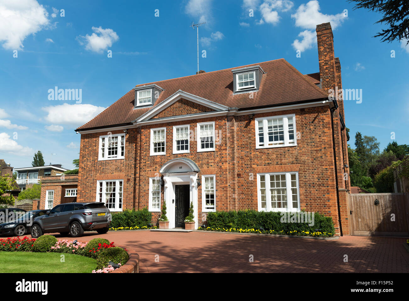 Large house in Winnington Road, Hampstead, London, England, UK Stock Photo