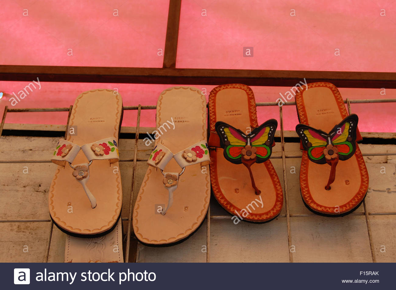 leather sandals from mexico