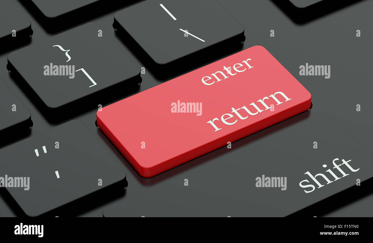 Enter button keyboard hires stock photography and images Alamy