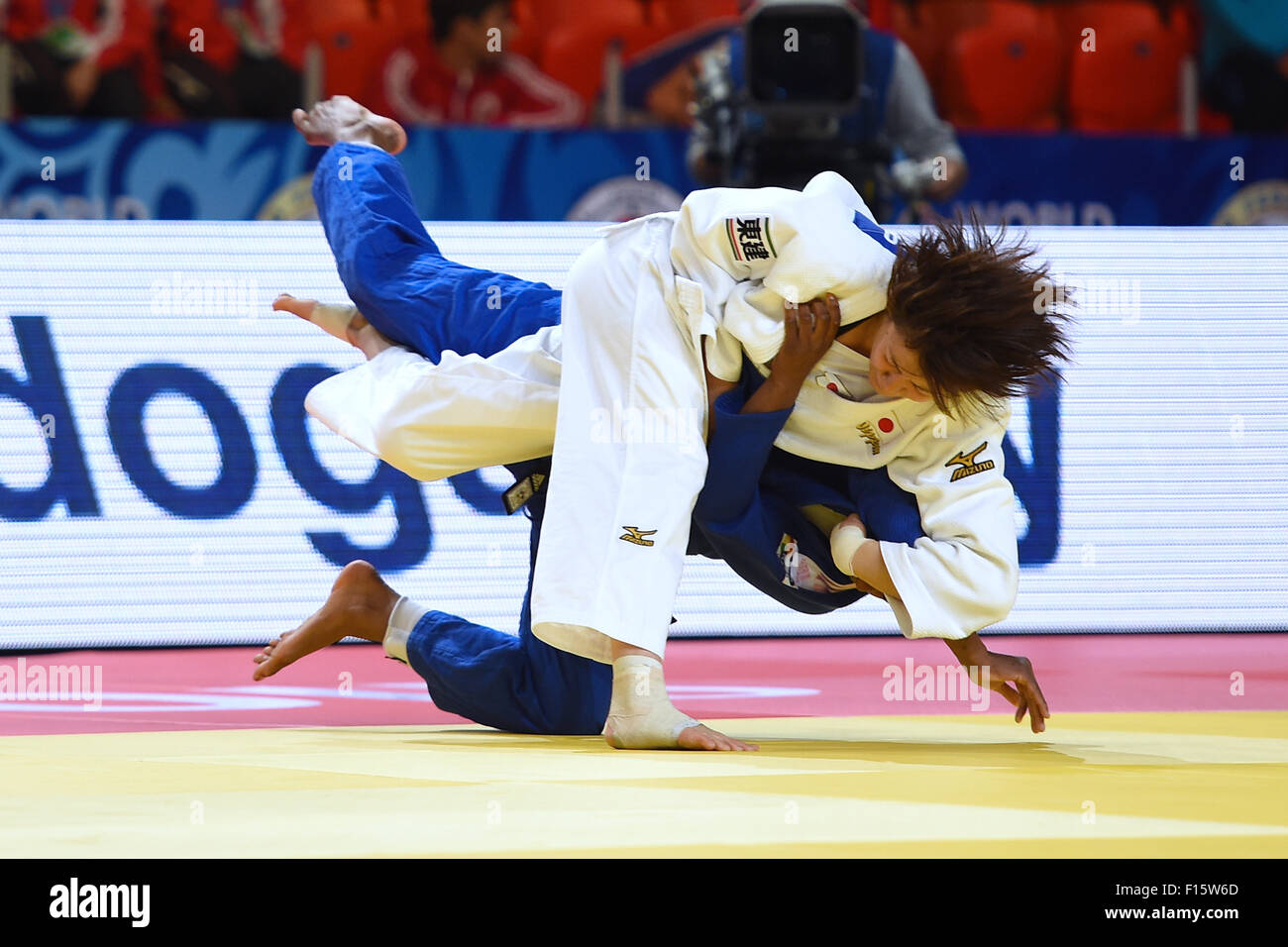 Astana, Kazakhstan. 27th Aug, 2015. Miku Tashiro (JPN) Judo World