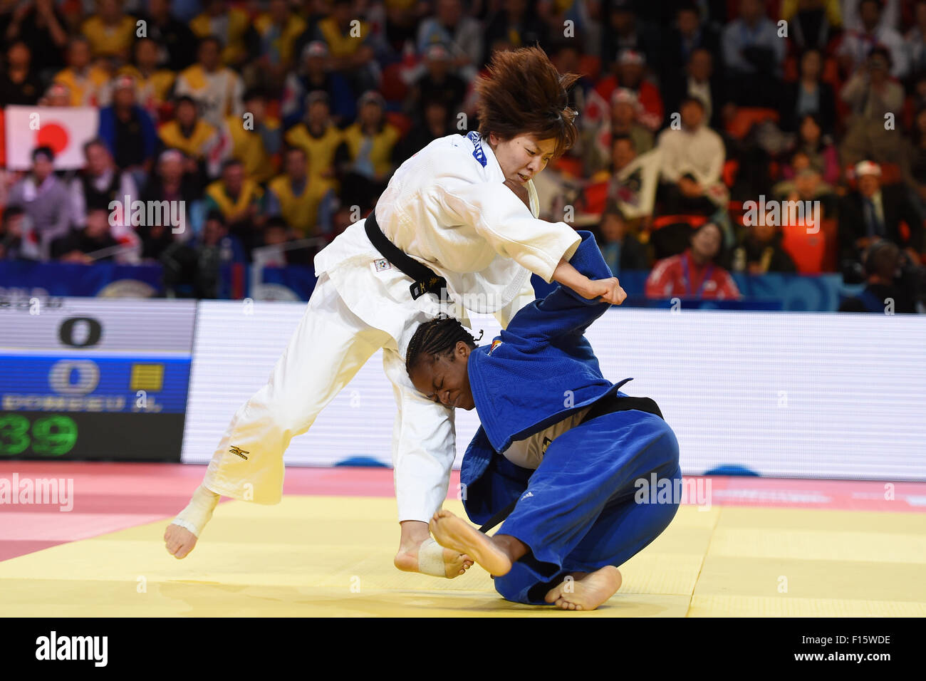Astana, Kazakhstan. 27th Aug, 2015. Miku Tashiro (JPN) Judo World