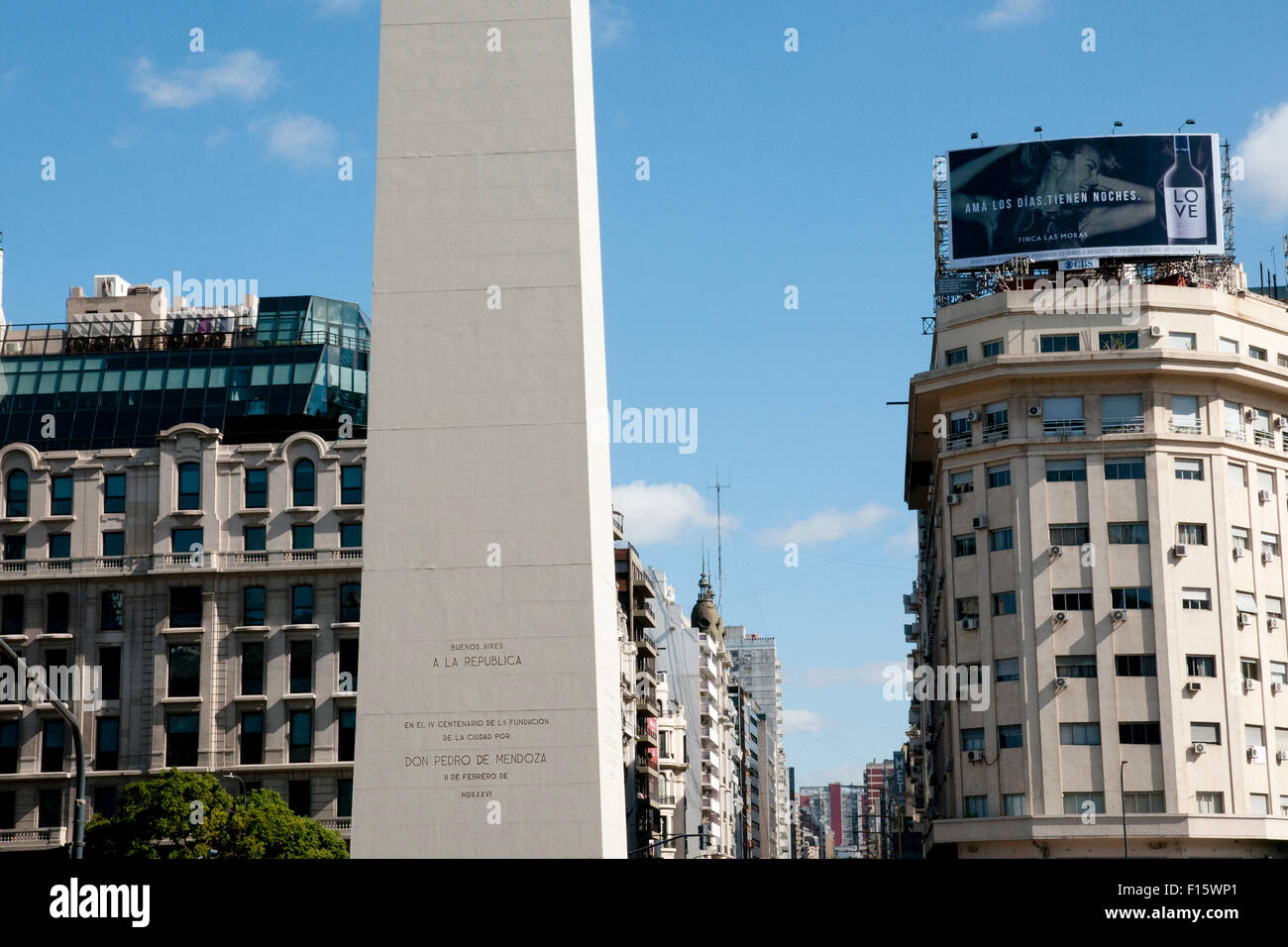 Obelisk - Buenos Aires - Argentina Stock Photo