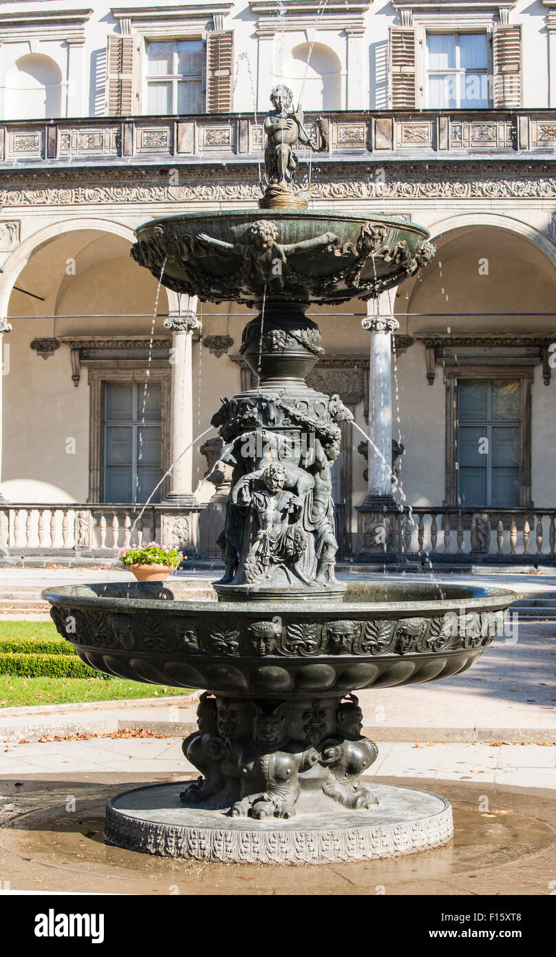 Prague Singing Fountain at Belvedere in Hradcany Stock Photo Alamy