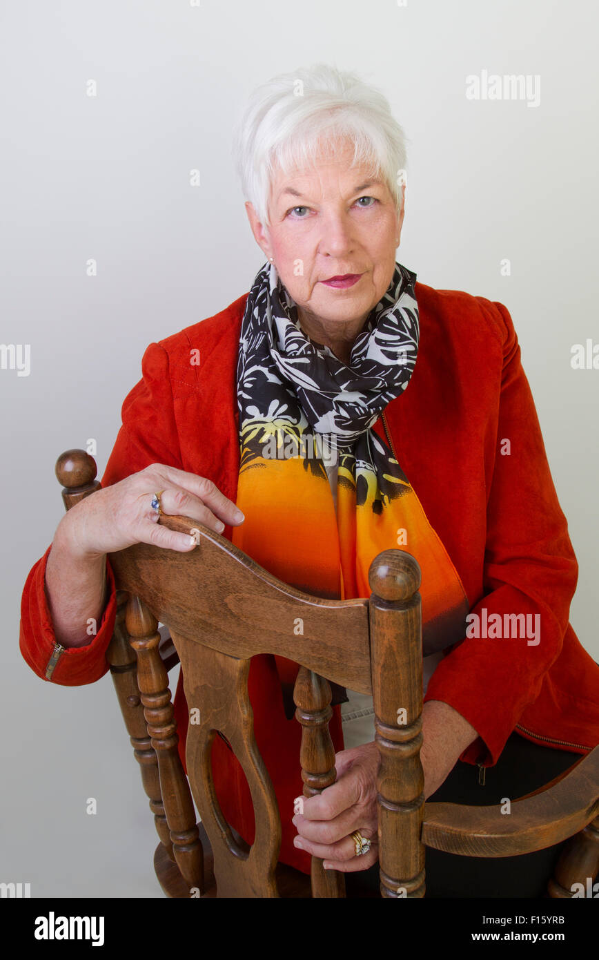 Confident mature woman hi-res stock photography and images - Alamy