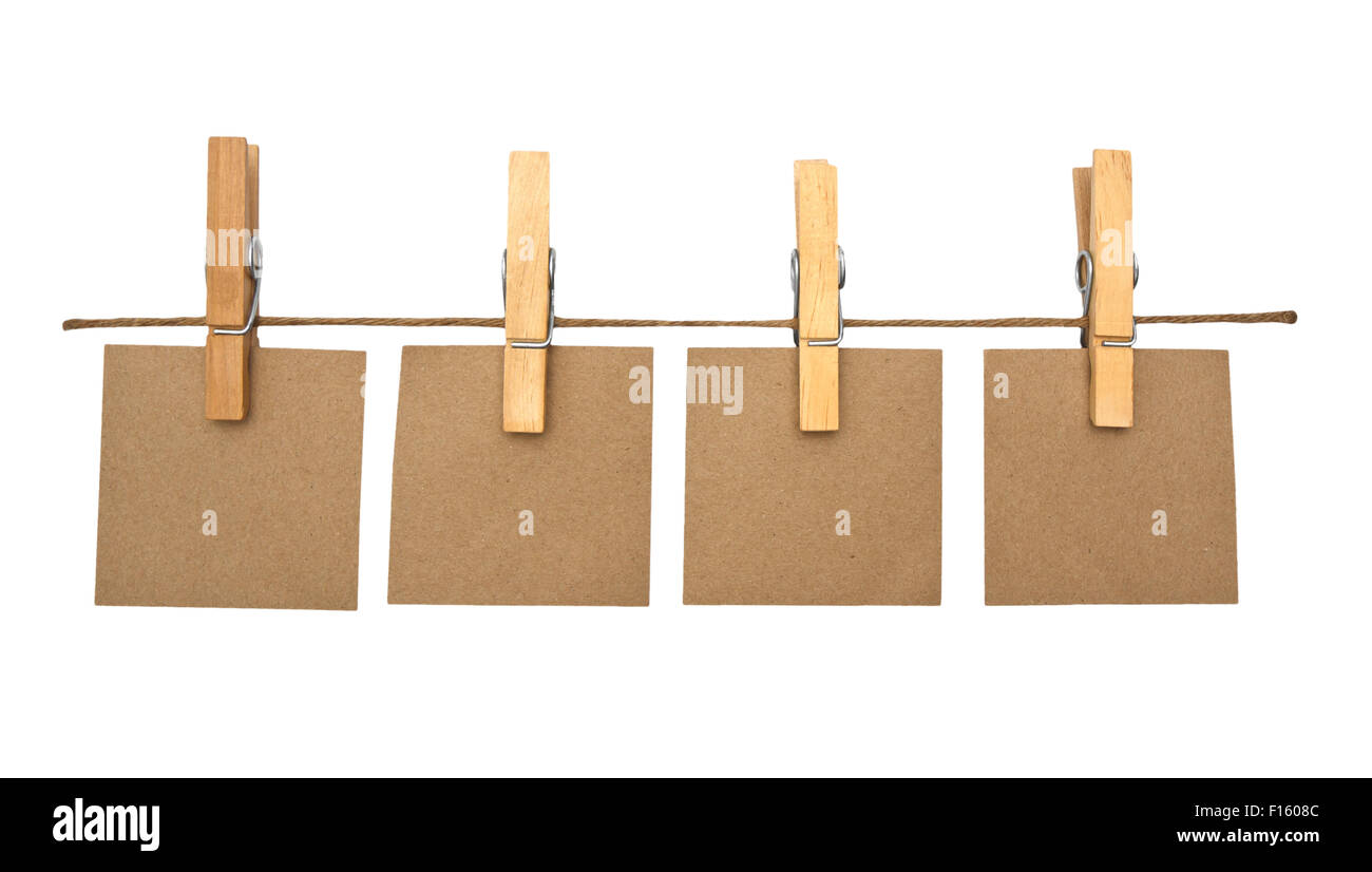 Old clothes pegs Cut Out Stock Images & Pictures Alamy