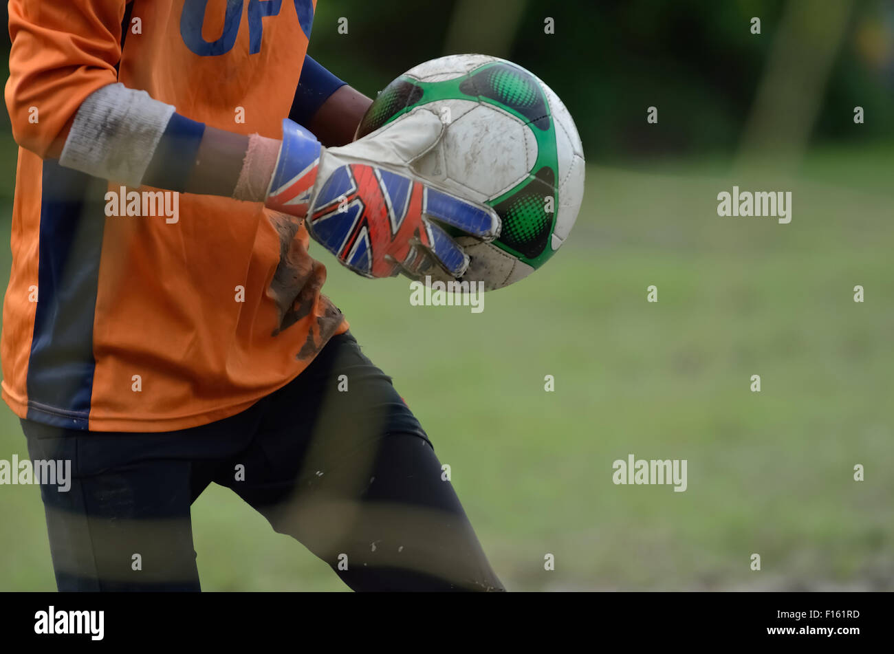 Soccer player lying down hires stock photography and images Alamy