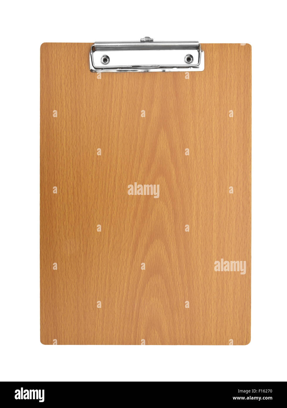 blank wooden Clip board Stock Photo - Alamy