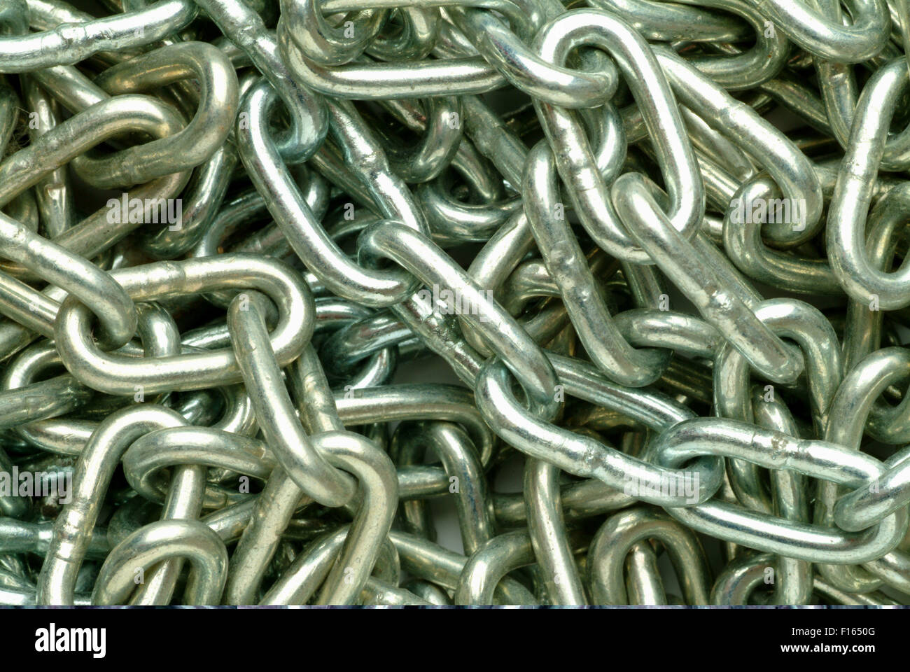 Metal chain Stock Photo