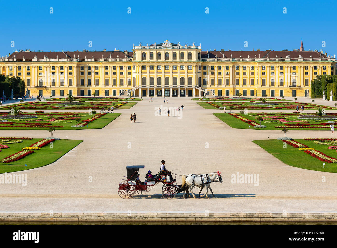 Schonbrunn Palace, Vienna Stock Photo