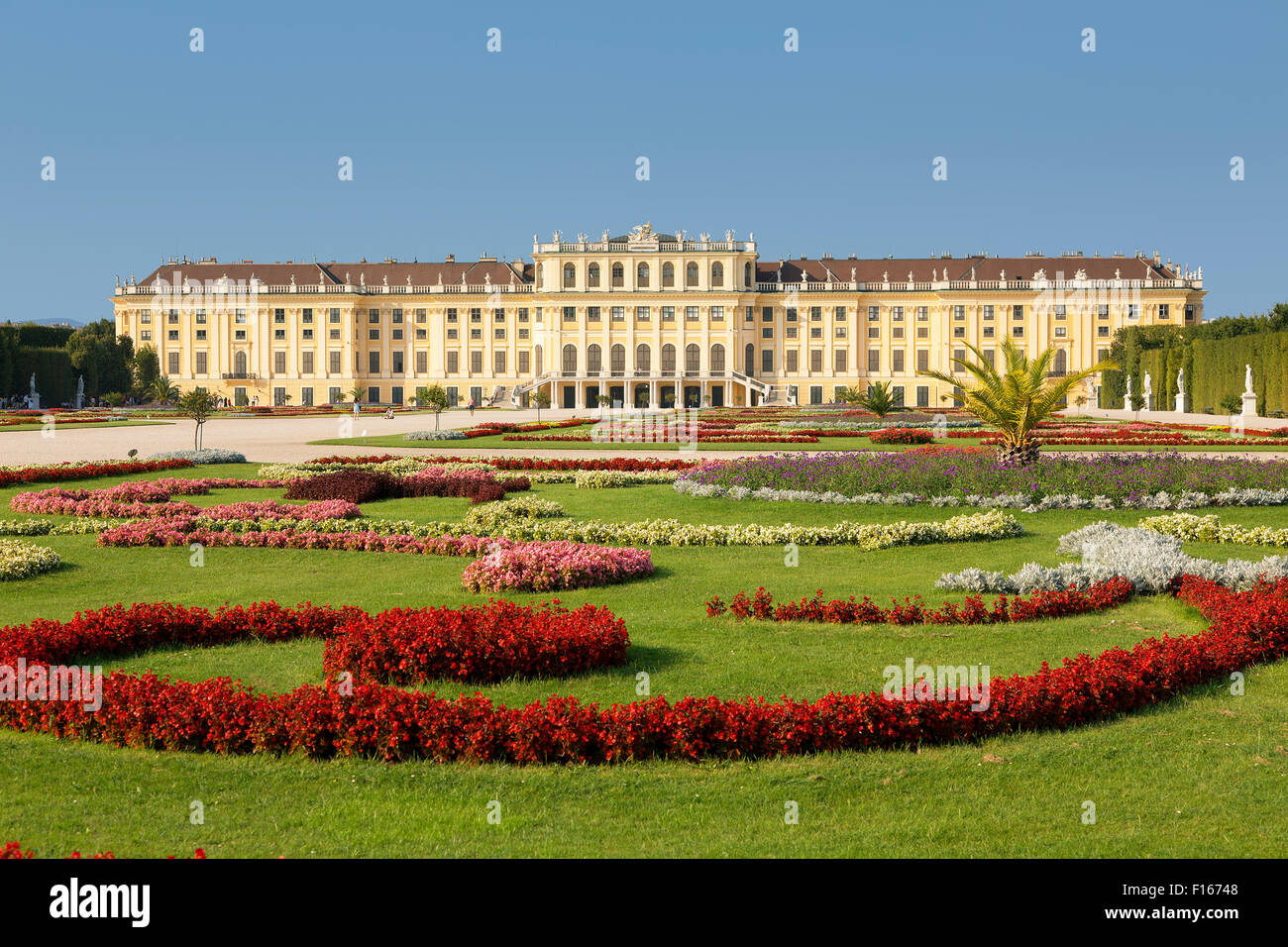 Schonbrunn Palace, Vienna Stock Photo
