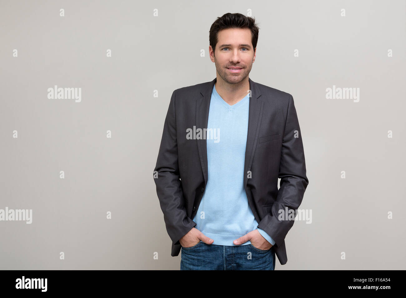 Potrait of a Businessman Stock Photo