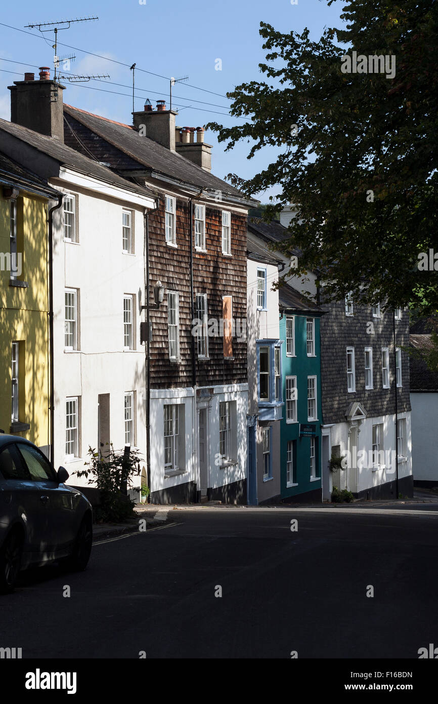Slat hung buildings of ashburton hires stock photography and images