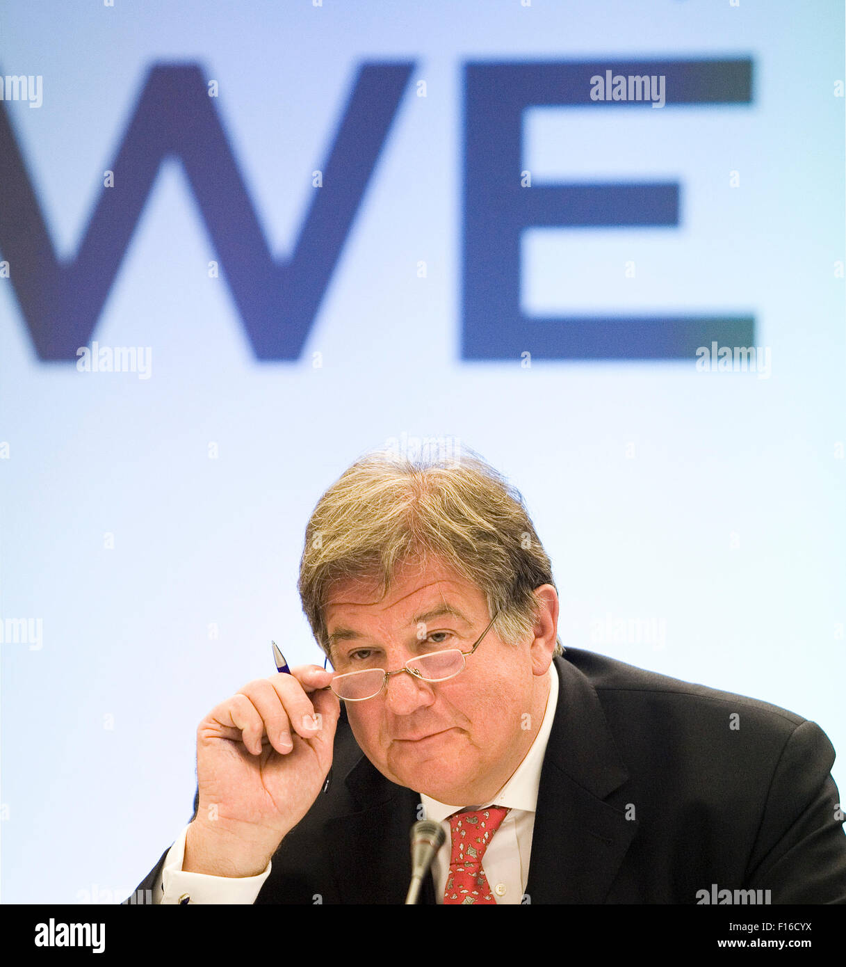 RWE - Dr. Juergen Grossmann Stock Photo - Alamy