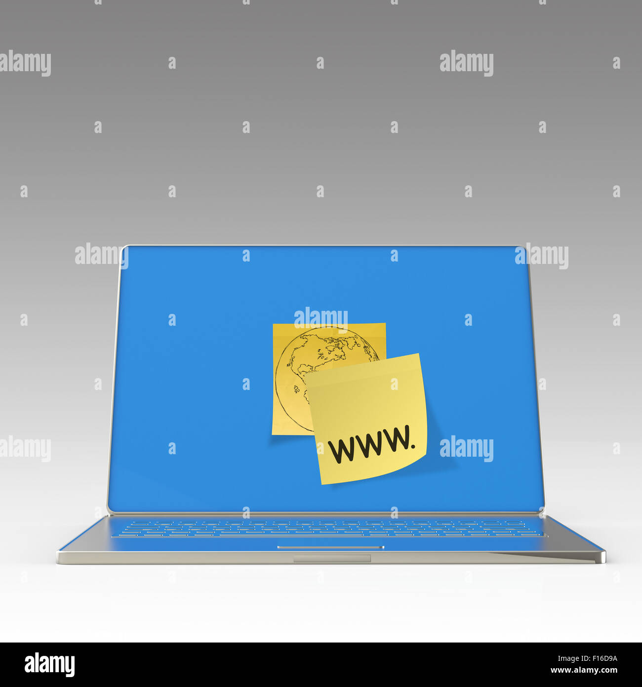 Hand touch sticky note hi-res stock photography and images - Alamy