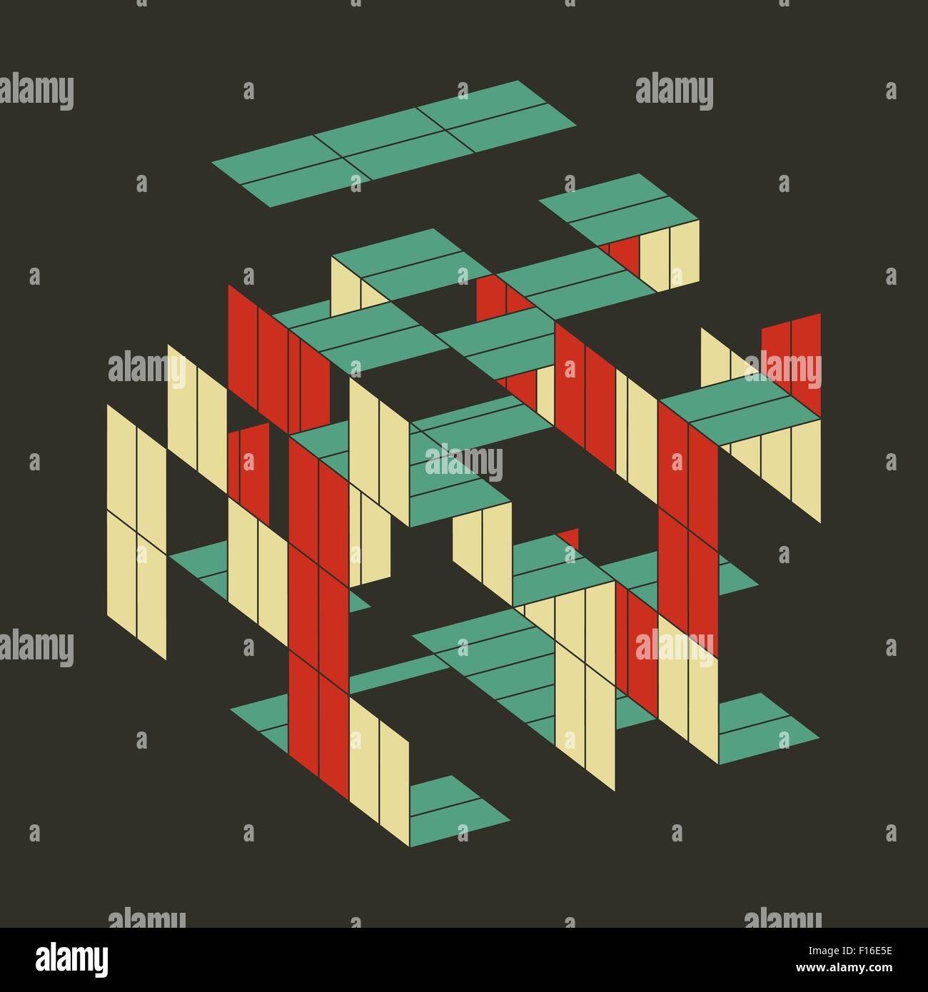 Abstract Vector Illustration. Can Be Used For Design And Presentation ...