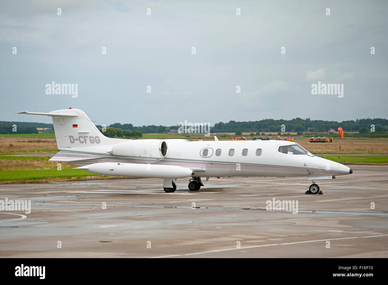 Gates Learjet 36A/Avcon R/X (D-CFGG) Quick Air Jet Charter.  SCO 10,060. Stock Photo