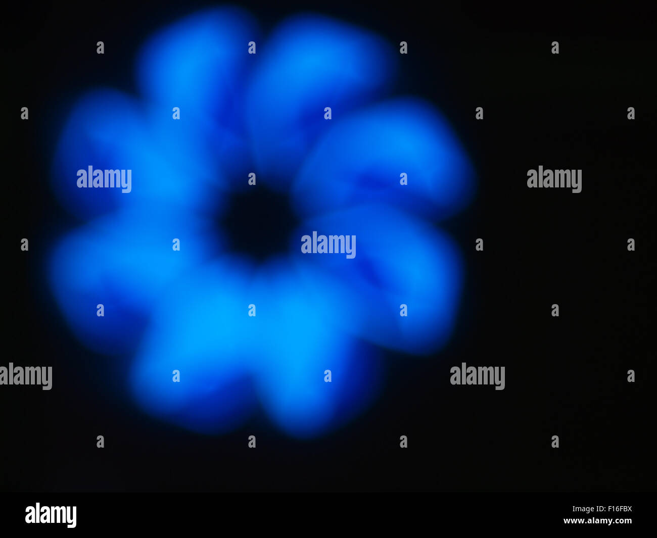 Neon blue shapes hi-res stock photography and images - Alamy