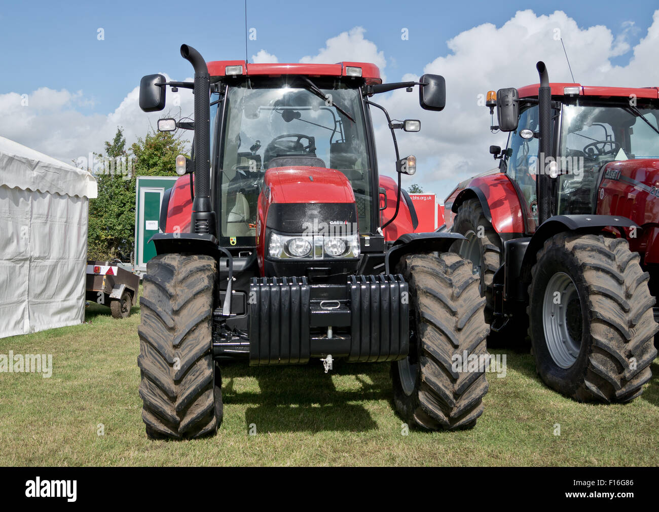 The Bucks County Show,UK  27/08/15. A case ii Tractor on display. Credit:  Scott Carruthers/Alamy Live News Stock Photo