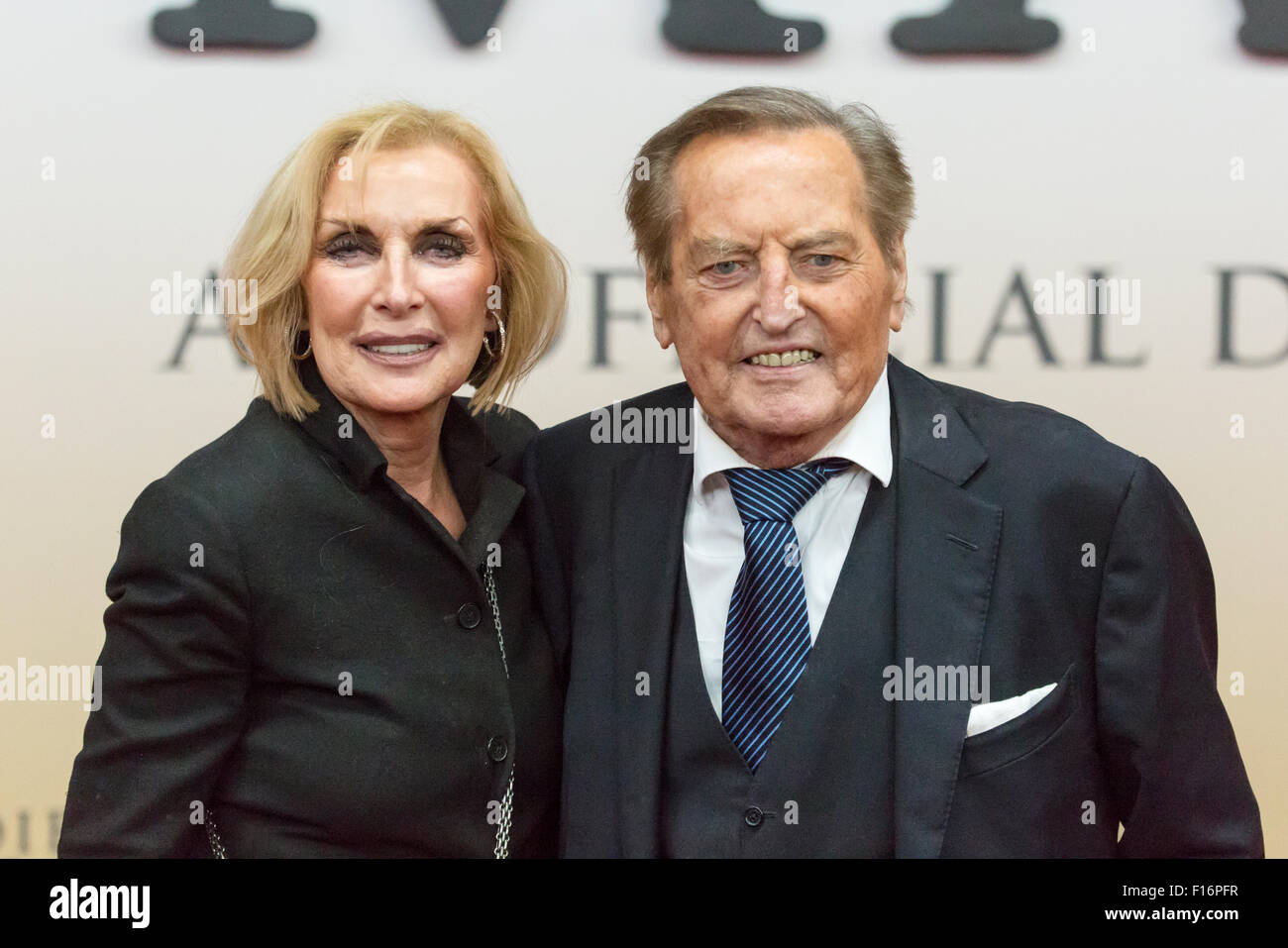 Berlin, Germany, Gerhard Mayer-Vorfelder and Mrs. Margit Stock Photo - Alamy