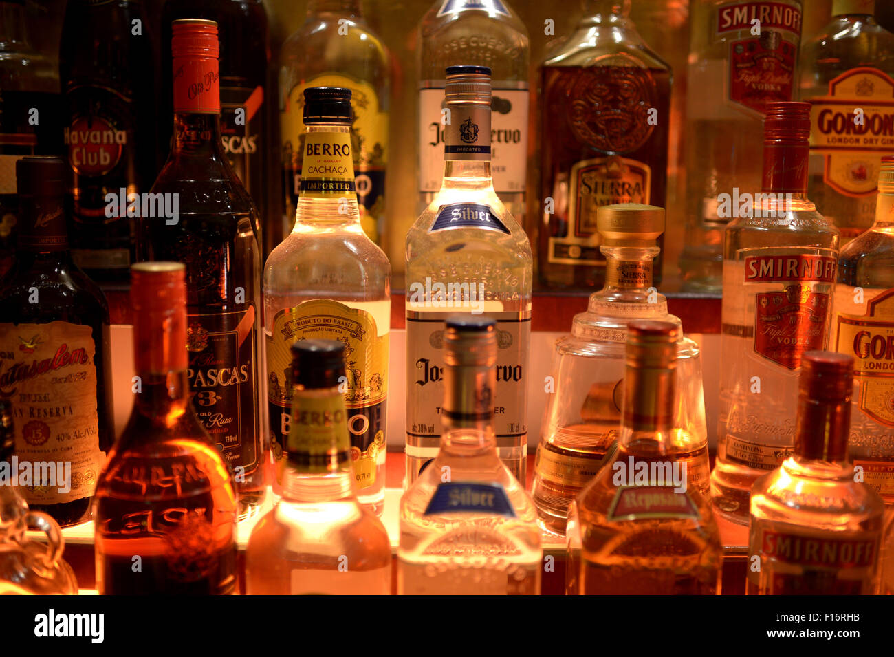 Berlin, Germany, spirits in a Berlin bar Stock Photo - Alamy
