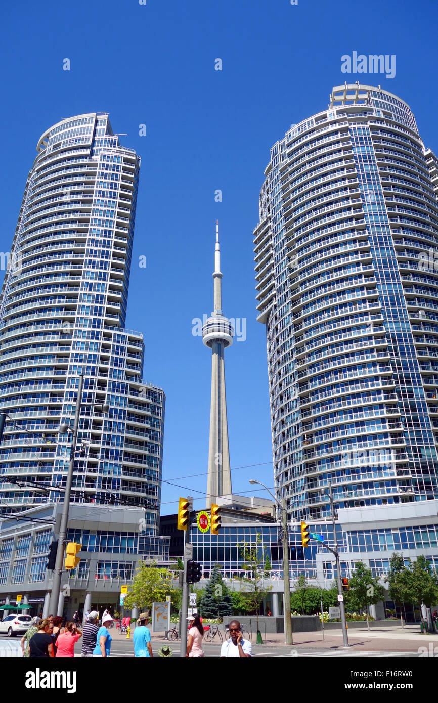 Cn tower glass canada hi-res stock photography and images - Alamy