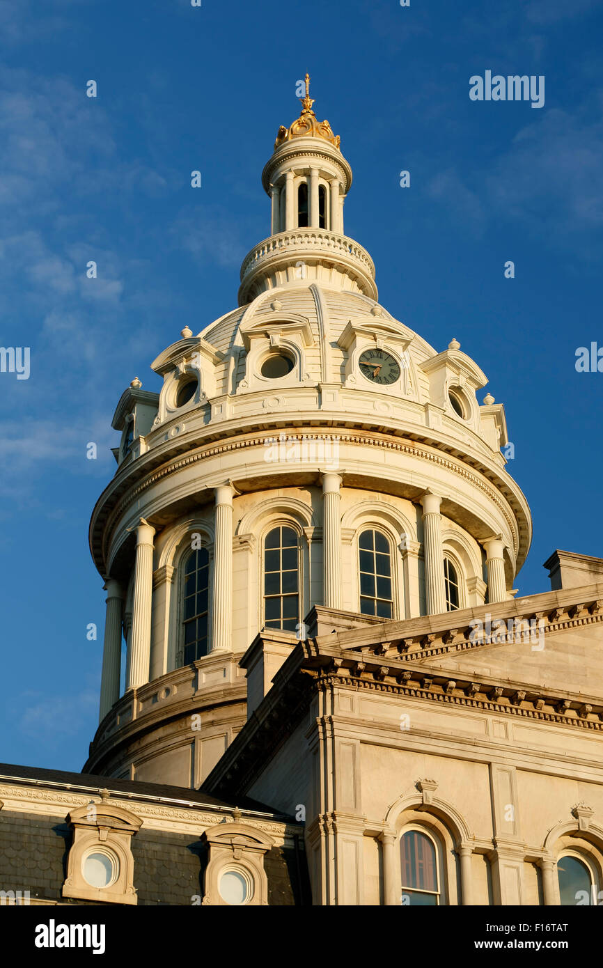 Dome, City Hall, Baltimore, Maryland USA Stock Photo Alamy