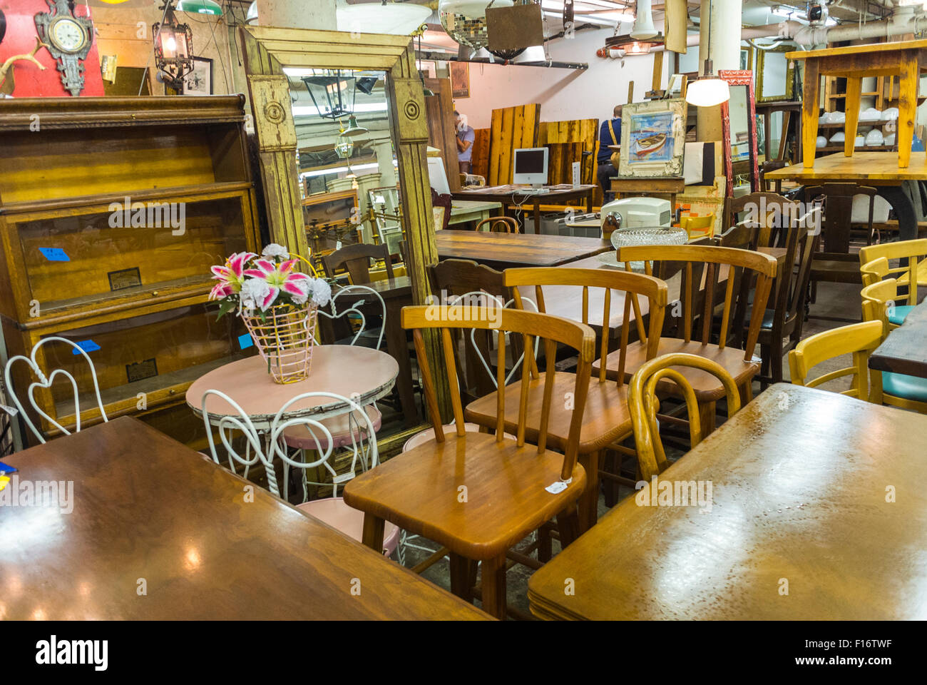 New York City, USA, Inside Views of Furniture on Display in American