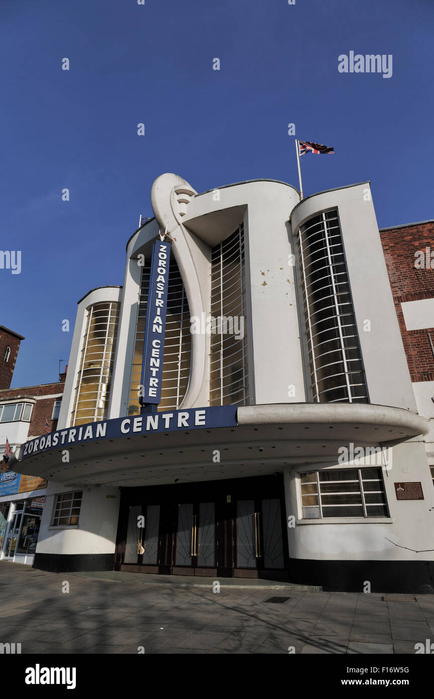 Zoroastrian Centre, Rayners Lane, Harrow, Middlesex, England, UK Stock Photo