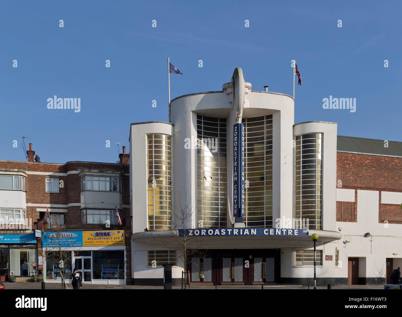 Zoroastrian Centre; Rayners Lane; Harrow; Middlesex; England; UK; Stock Photo