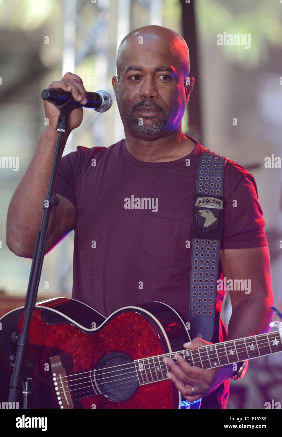 Darius Rucker Performance New York, NY, USA. 28th Aug, 2015. Darius Rucker on stage for NBC Today ...