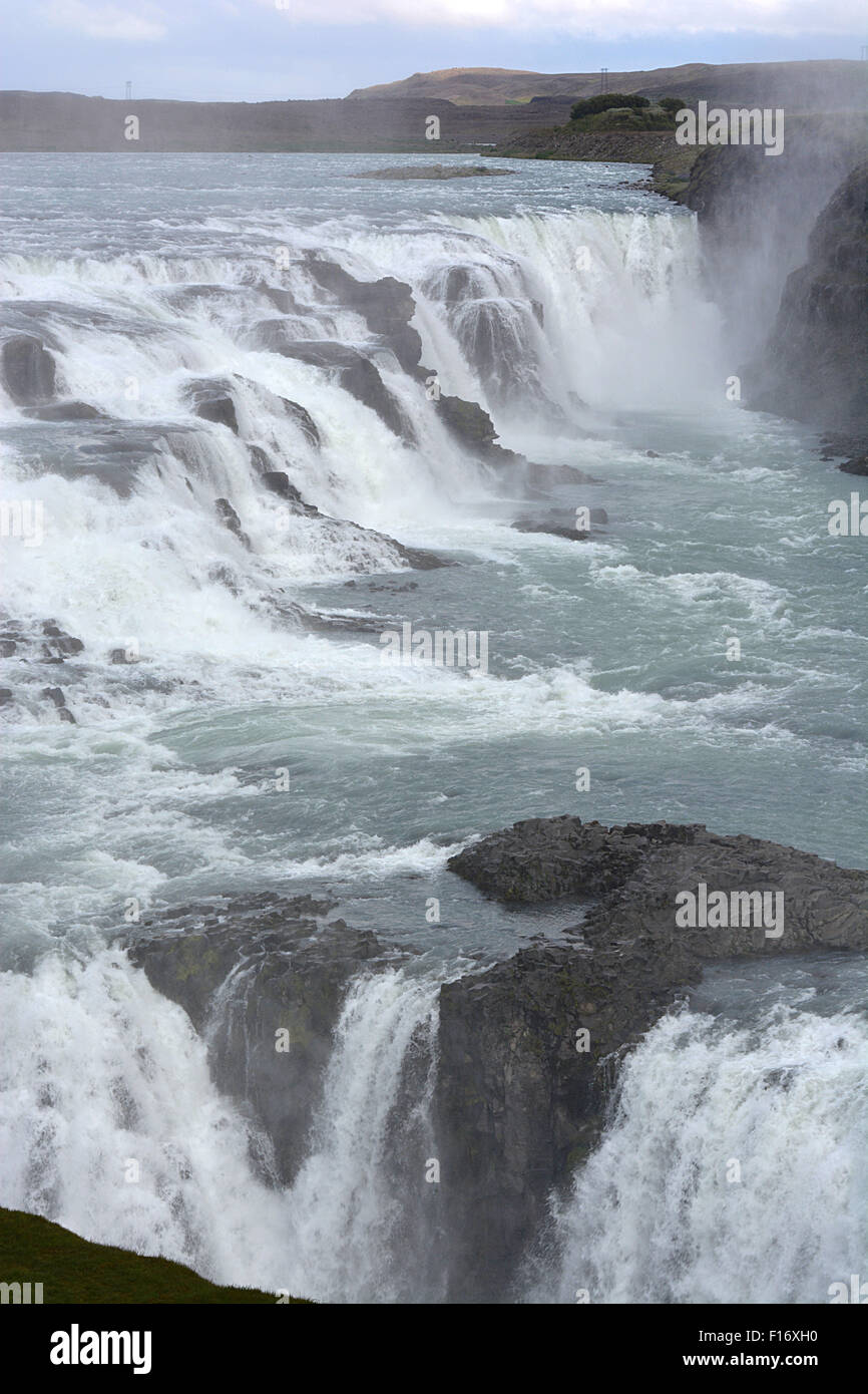 waterfalls in Iceland Iceland scenery collection Stock Photo - Alamy