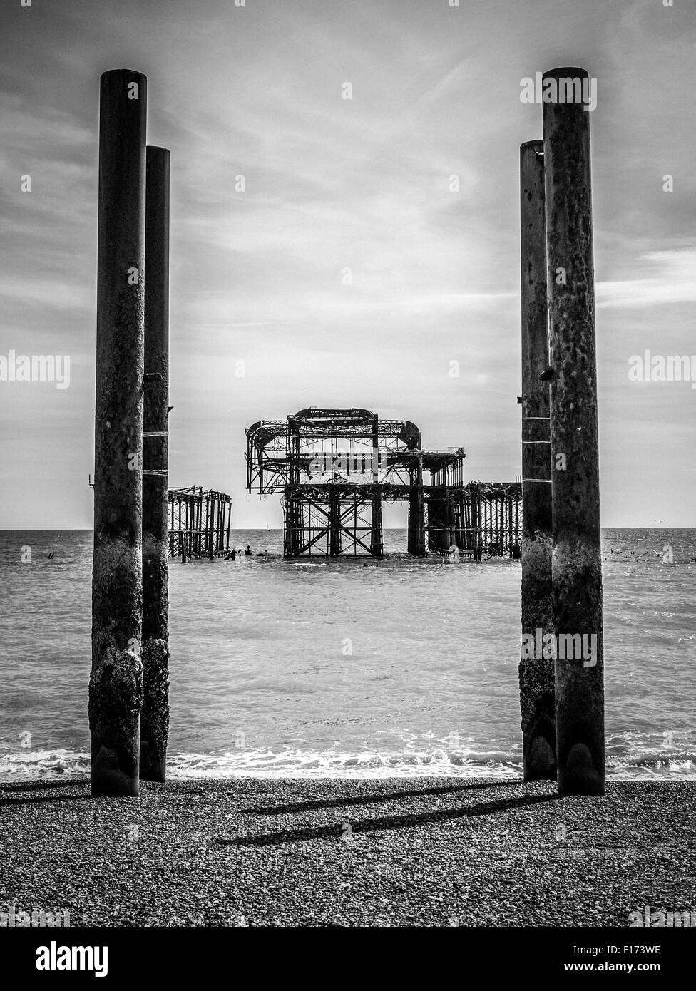 Promenade seafront seaside Black and White Stock Photos & Images - Alamy